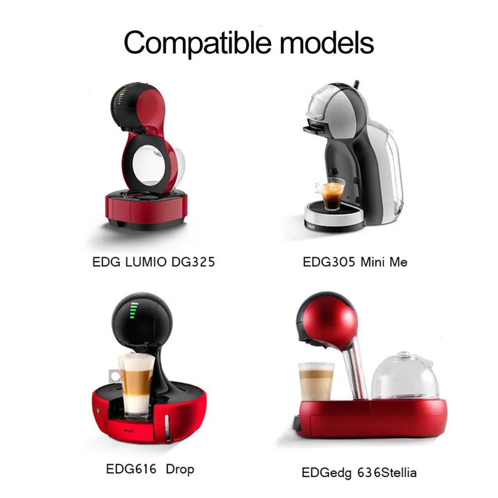 Compatible With Dolce Gusto Edg Lumio Series Coffee Capsule Recycling Shell Stainless Steel Filter