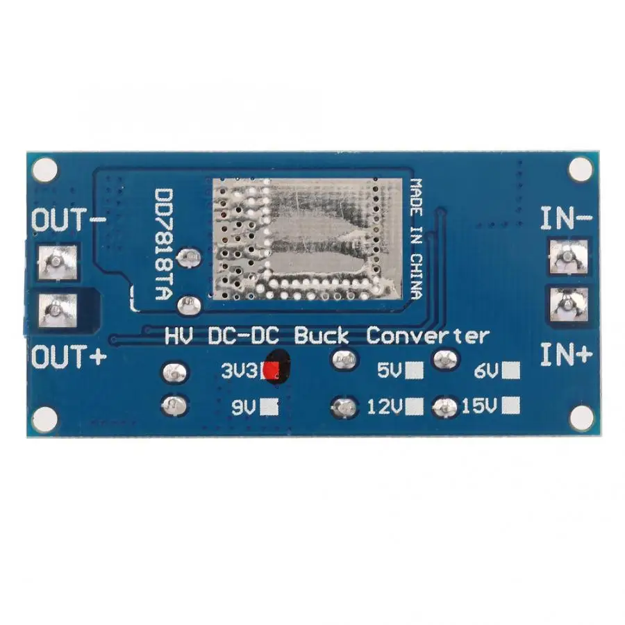 2.1A DC-DC понижающий модуль высокого напряжения понижающий источник питания вход 10-80 В DC-DC понижающий модуль
