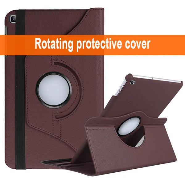 360 Вращающийся чехол для Samsung Galaxy Tab A 10,1 T510 T515 чехол-подставка из искусственной кожи чехол для SM-T510 SM-T515