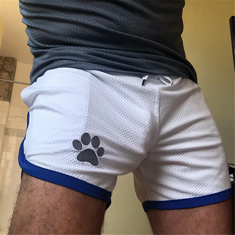 

2022 Summer Men Gym Fitness Shorts Bodybuilding sports Jogging shorts Male Cool Breathable Mesh casual men Shorts Sweatpants