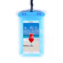 Водонепроницаемый чехол для телефона с чувствительным и прозрачным экраном пылезащитный снегозащищенный ударопрочный сухой мешок для экрана 6 дюймов