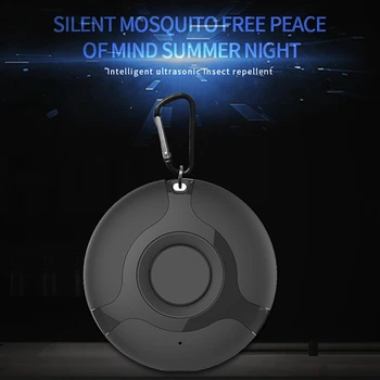 

Ultrasonic Insect Repellent Electronic USB Anti Mosquito Repeller Pest Bird Animal Reject Repellent Tool Black