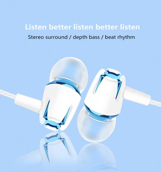 

Lightweight Subwoofer Subwoofer Headphones In-Ear Headphones Adjustable Volume Upgrade Version For Android
