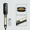 KIPOZI Professional Hair Straightener Titanium Flat Iron with Digital LCD Display Dual Voltage Instant Heating Curling Iron 3