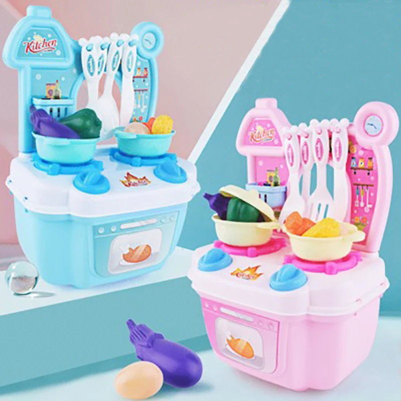 Мини детский игровой домик, кухонные игрушки, пластиковые фрукты, овощи, резка, ролевые игры, Ранние развивающие детские игрушки для девочек, Рождественский подарок