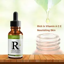2.5% Retinol Original Liquid Lotion Moisturizing Bright Revitaliz Dark Spots Serum Anti Remove Skin Aging P4I7