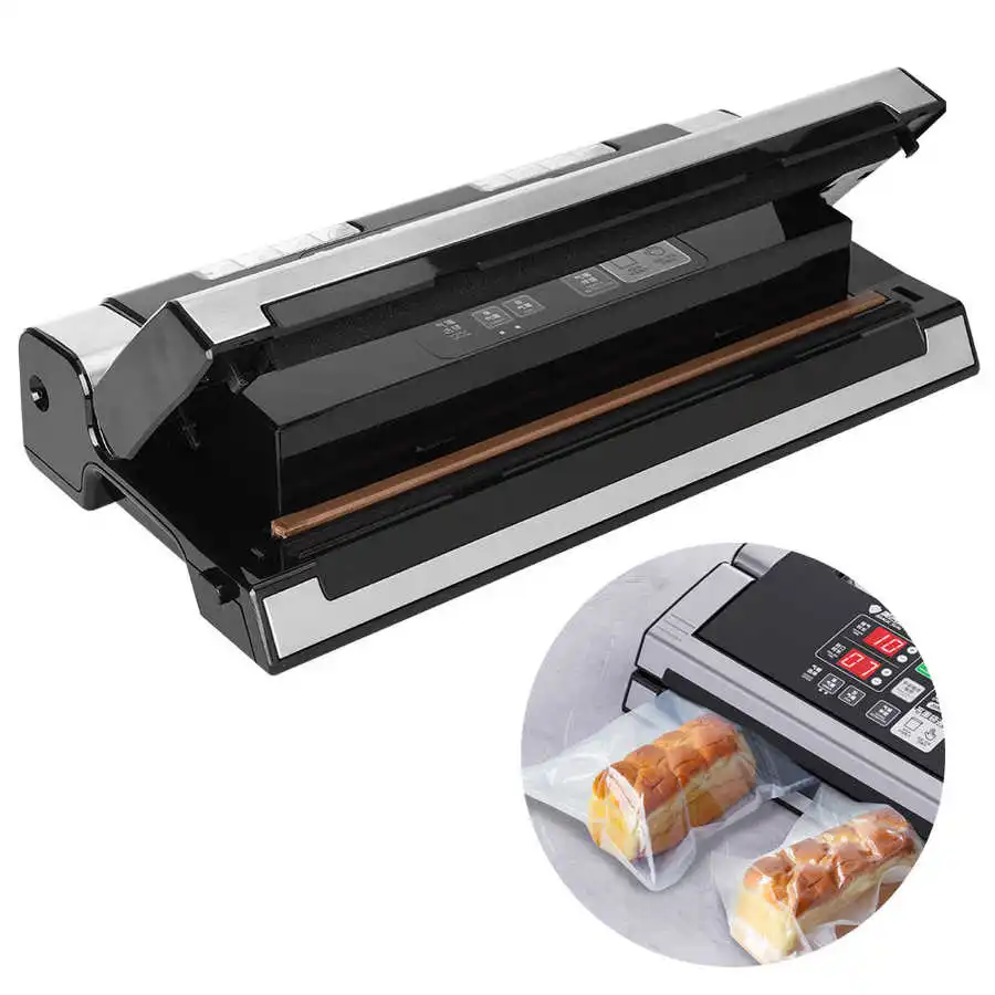 

MS180 Vacuum Sealing Machine Home commercial Food Packaging Sealer for Food Preservation 220V Kitchen Tools