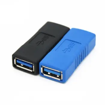 

1000pcs/lot USB 3.0 Type A Female To Female Adapter Coupler Gender Changer Connector