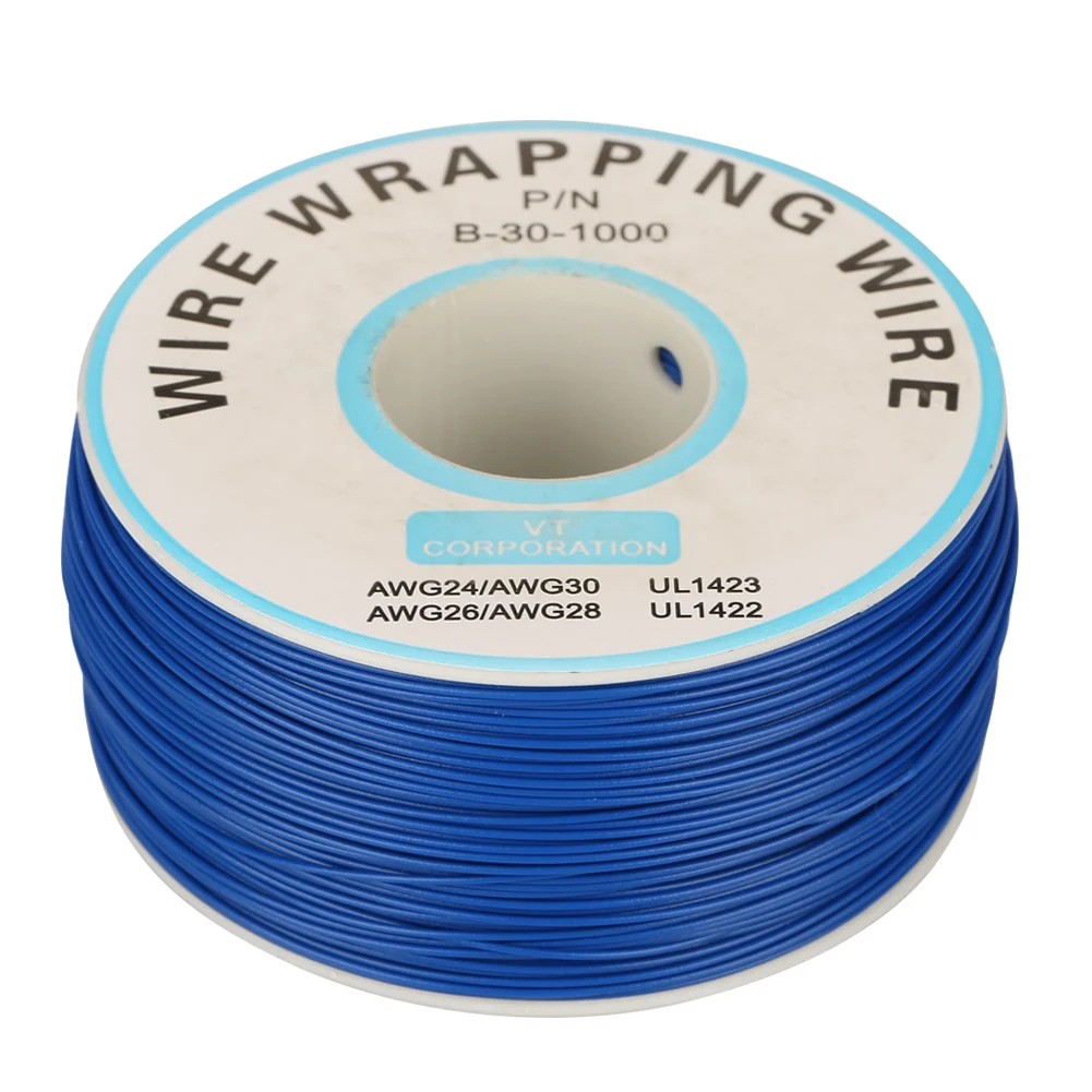 200 м/лот 30 AWG оберточный провод 3 цвета одножильный медный кабель Ok Wire