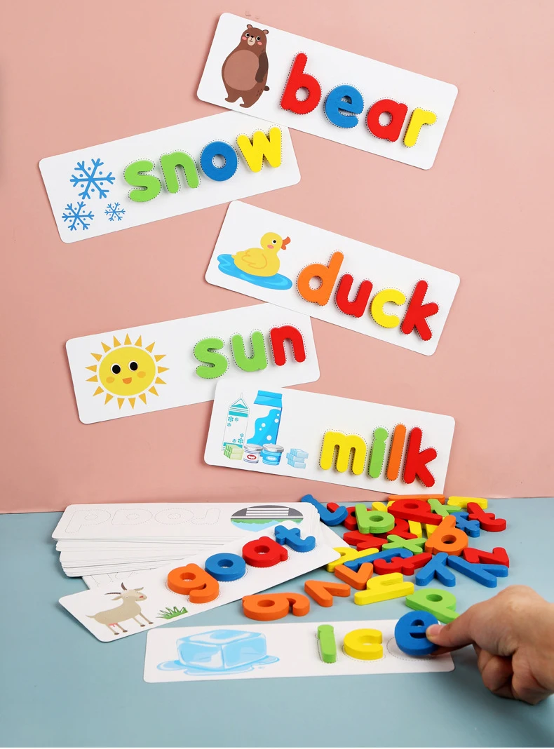 Letter Recognition Word Spelling Toys - Beyond Baby Talk