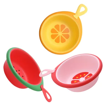 

Creative Colorful Fruit Baby Basin Infant Portable Thicken Small Plastic Washbasin
