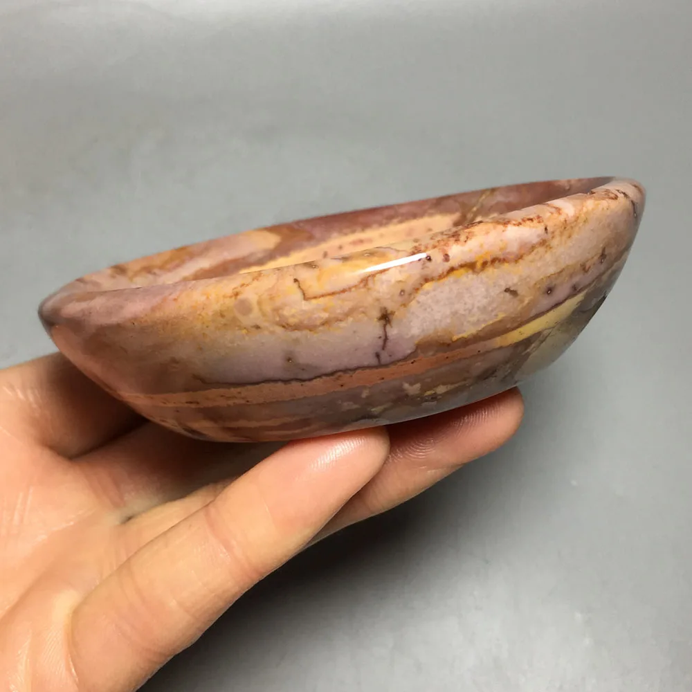 217g High quality Natural ocean quartz bowls healing ashtray crystals sale