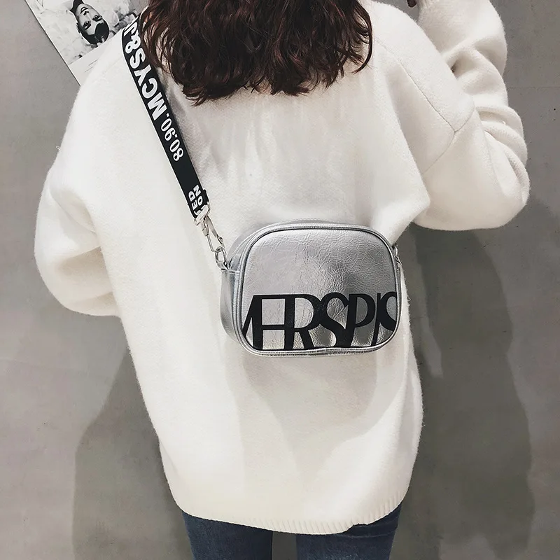 

Bag Women's 2019 New Style Spring And Summer Trend Square Sling Bag Korean-style Versatile Shoulder CHIC Fashion Broadband Shoul