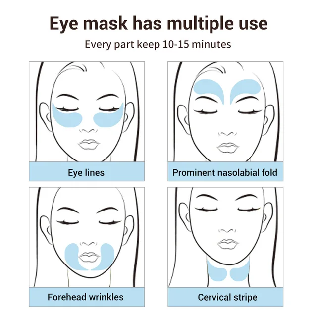 LANBENA Hyaluronic Acid  Eye Mask Collagen Gel  Eye Patch Facial Puffy Eyes Keep Moisturizing Anti Wrinkle Eye Skin care
