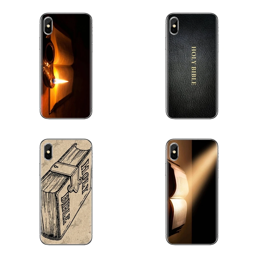 For Xiaomi Mi6 Mi 6 A1 Max Mix 2 5X 6X Redmi Note 5 5A 4X 4A A4 4 3 Plus Pro Devout Holy Bible Book Soft Transparent Shell Cover |