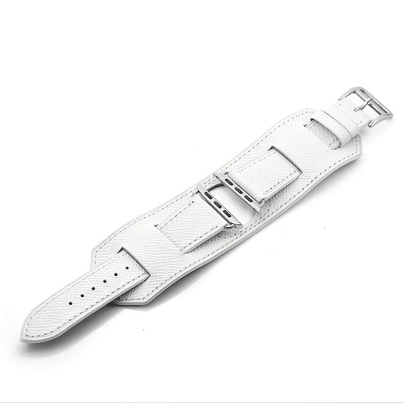 Корова кожаный браслет для наручных часов Apple Watch 5 Группа 44 мм наручных часов iwatch, ремешок серии 4, версия 1, 2, 3, ремешок Смарт ремешок 42 мм петли 38 мм Замена 40 мм