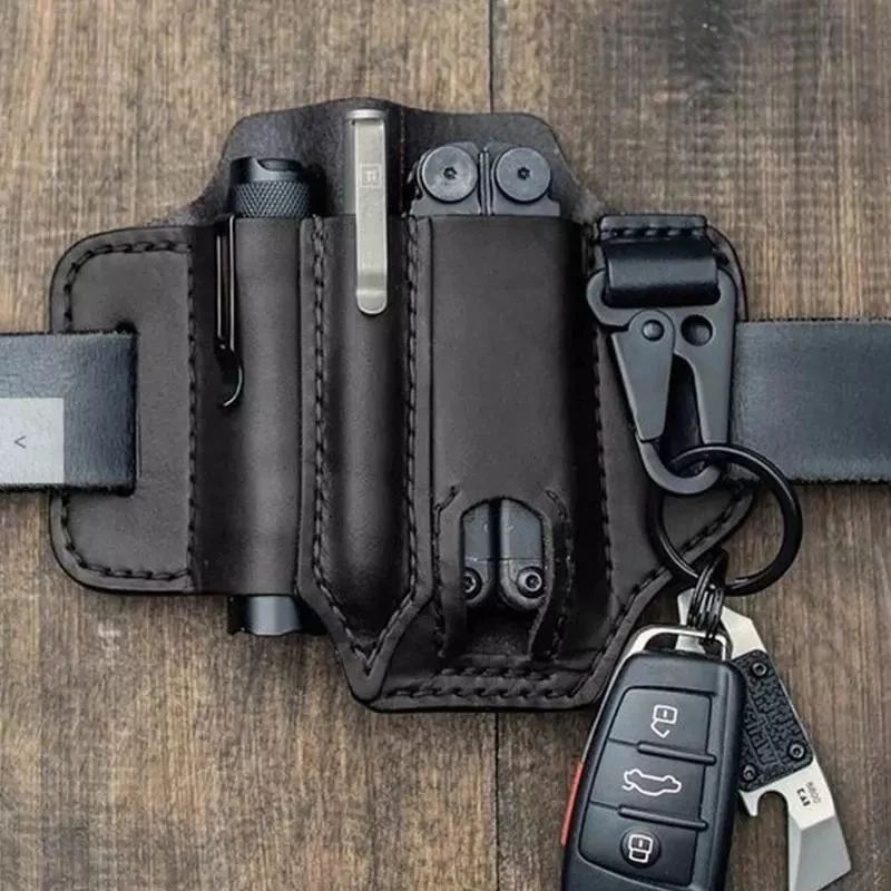 Кожаный футляр для Leatherman Мультитул карманный органайзер повседневного