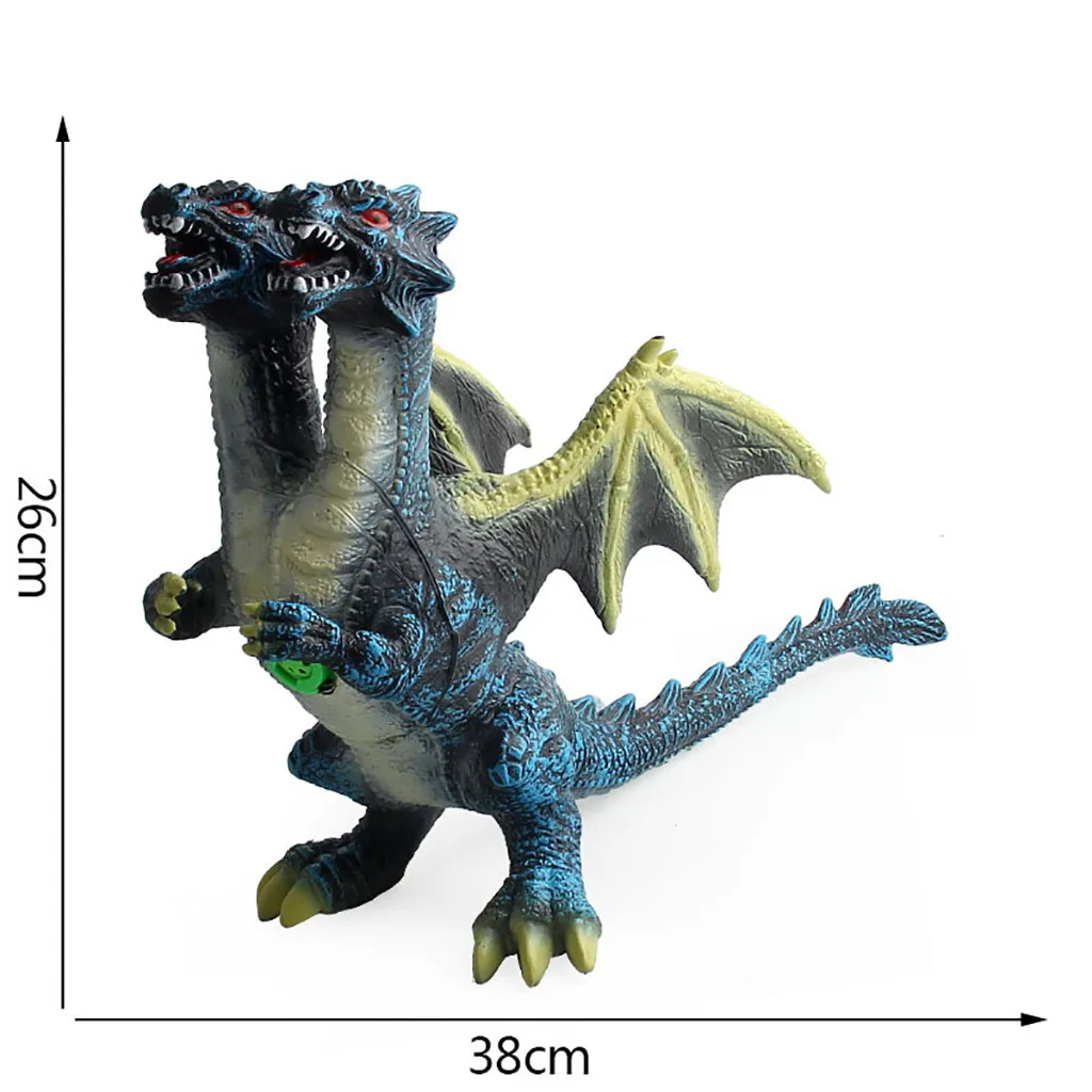 Dinosaurios De Juguete мир Юрского периода Dinosaures фигурки, детские игрушки больше мягкий звук модель динозавра фигурка интерактивная игрушка - Цвет: D