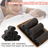 Reusable Washable Diaper Inserts Bamboo Cotton Elastic Inserts Boosters Liners For Adult Diaper Cover Nappies Charcoal Insert 2