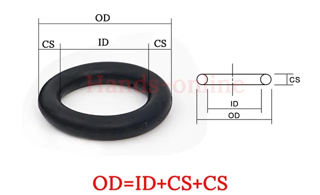Guarnizioni O-Ring In Nitrile 80x70x5mm - Kit Da 10 Pezzi Per Rubinetti E Idraulica - Foto 5