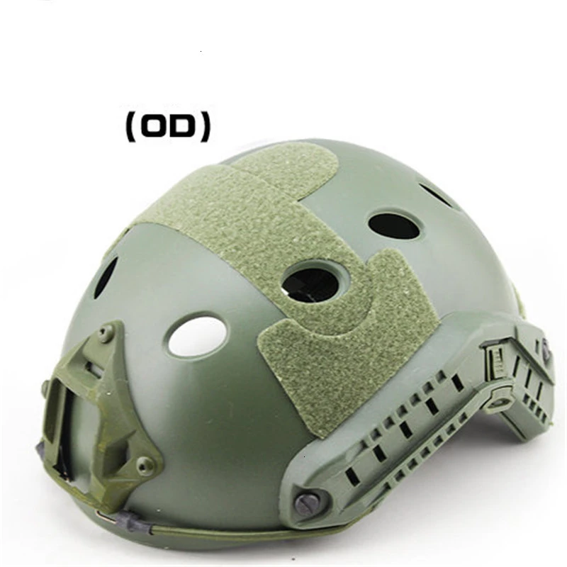 Страйкбол MH/PJ камуфляж ABS спорт OutdoorTactical Быстрый Шлем с NVG крепление направляющей встроенный циферблат внутренний комплект размер L