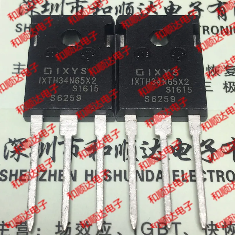 10 шт./лот IXTH34N65X2 новые имеющиеся в 247 650V 34A