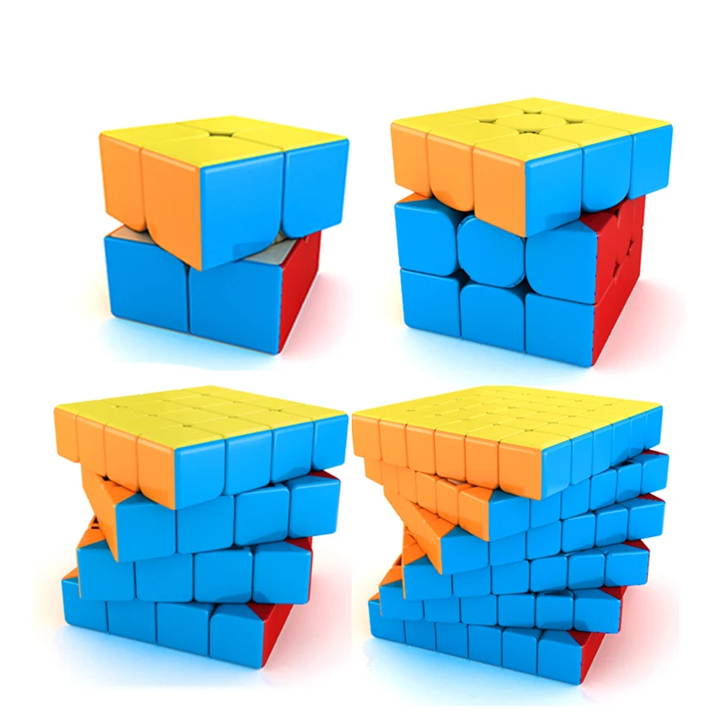 Скоростные Кубики головоломки Moyu Meilong 2x2 3x3 4x4 5x5 Cube Magic 6x6x6 7x7x7 8x8x8 9x9x9 игрушки