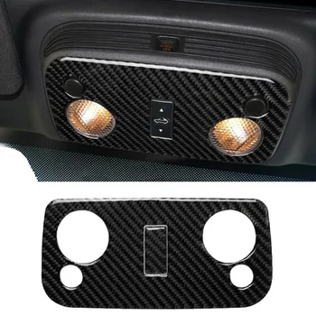 

Universal Carbon Fiber Front Reading Light Frame Trim Cover For Ford Mustang 2009-2013 Car Styling Accessories