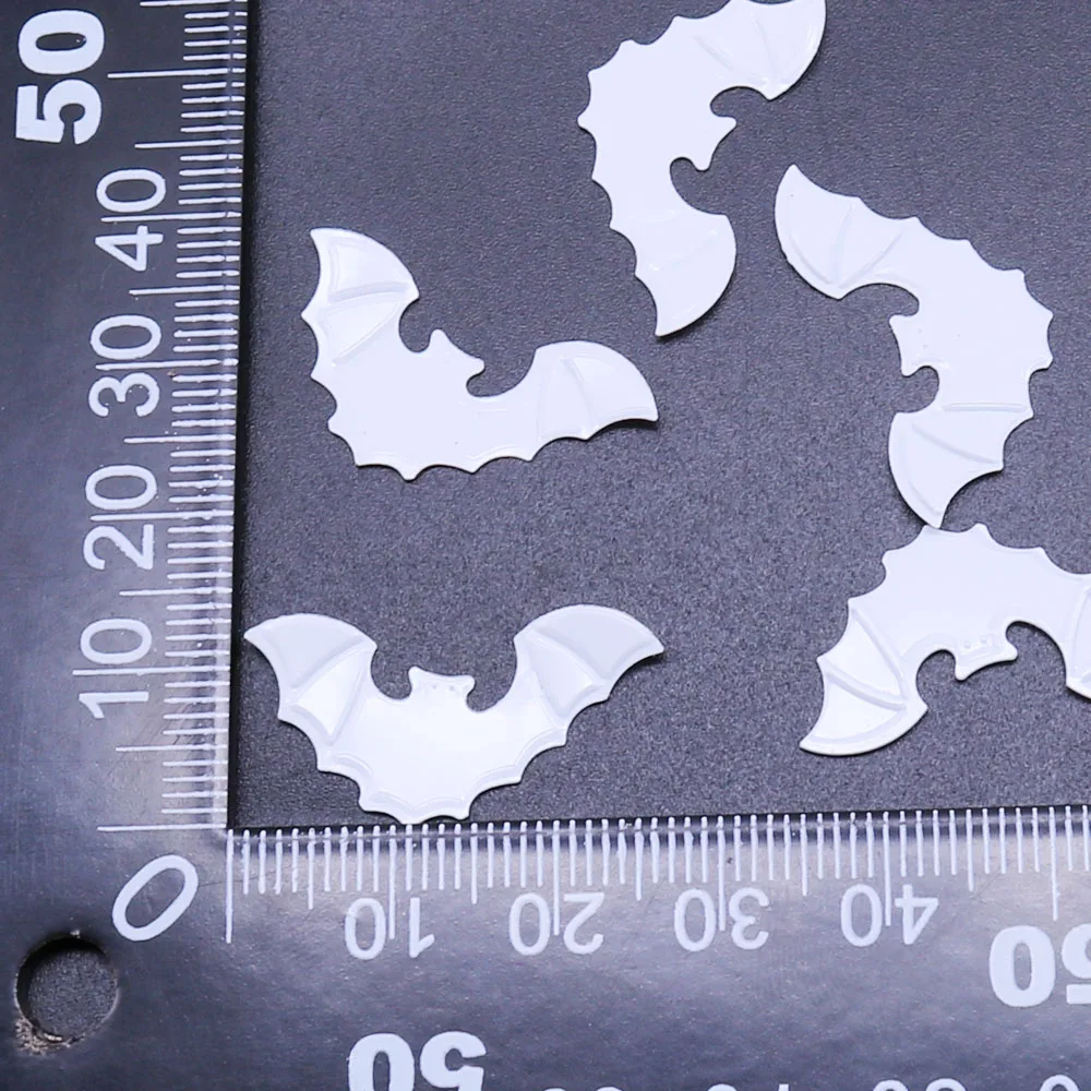 Pvc26x13mm летучая мышь блестки Хэллоуин костюм аксессуары мобильный телефон оболочки Материалы для самостоятельного изготовления украшений Sz-087