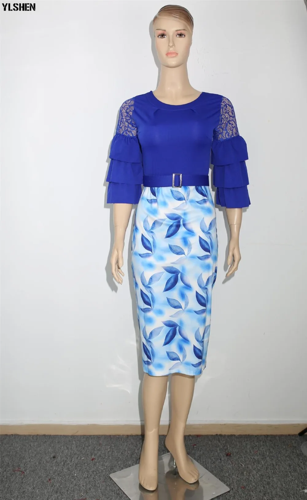 Plus Size African Dresses For Women Dashiki Print African Clothes Ankara Dresses Elegant Ladies Dress Clothing Robe Africaine 07