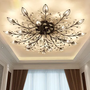

Modern Ceiling Light LED Ceiling Lamp For Living Room Bedroom Study Room avize surface mounted plafonnier flower Lamps