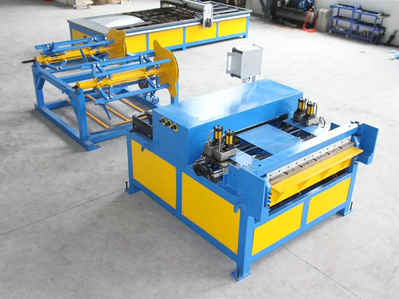 Auto Duct line 3 with TDF and flange machine