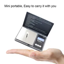Цифровые кухонные весы Портативный высокой точности 100/200/300/500/1000g 0,01g/0,1g ЖК-дисплей Дисплей Карманные электронные Вес для ювелирных изделий