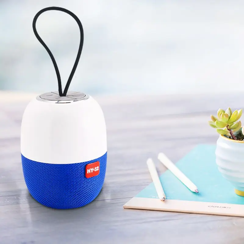 HY32 Handheld Bluetooth Speaker Wireless Bass Sound Stereo Subwoofer TF Card AUX