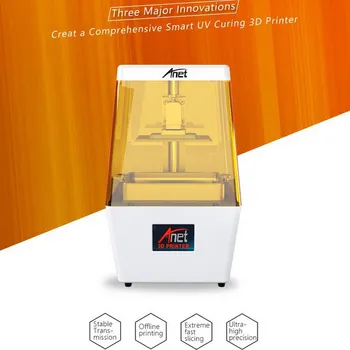 

Anet N4 3D Printer Kit High Precision 3D Printer LCD Screen Slicer Light-Curing Impresora Desktop light curing resin 3D printer
