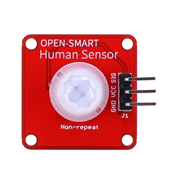 

OPEN-SMART Human Body Sensor Pyroelectric Infrared PIR Motion Sensor Detector Module for Arduino