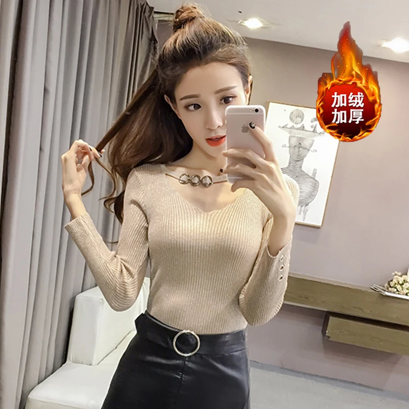 Pullover Sweater Autumn Winter Clothes Women 2020 Korean Vintage Warm Thick Tops Sweaters Pull Femme Ropa Mujer ZT4666 | Женская одежда