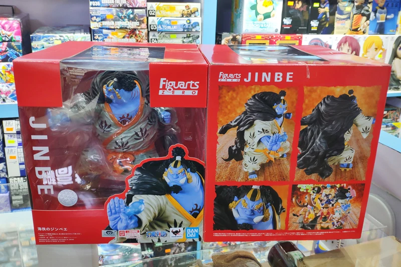 Японское аниме "ONE PIECE" Оригинальная фигурка BANDAI spirts Tamashii нация Figuarts ZERO-рыцарь моря Jinbei