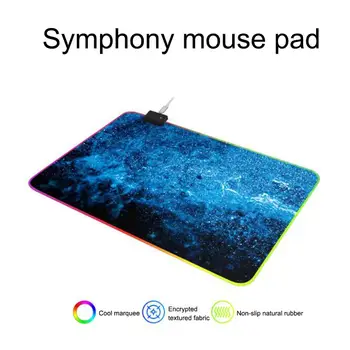 

RGB Large Mousepad Mouse Pad Rubber RGB LED Light Gaming Mouse Pad Computer Mousepad RGB Mouse Pad Gamer Mousepad Keyboard Pads