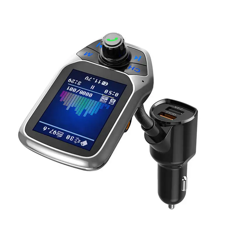 T43 Автомобильный Bluetooth MP3-плеер Hands-Free вызов type-C зарядное устройство fm-передатчик Strik