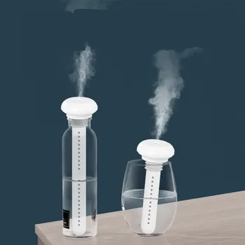 

USB Portable Air Humidifier Cartoon Bottle Mist Maker Aroma Diffuser For Home Office Refresher Detachable Humidification