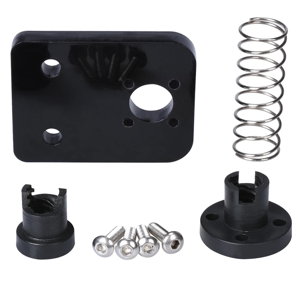 塑料 T8消细螺母套件  黑4