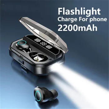 

Ottwn TWS T19 Wireless Bluetooth Earphones Gaming Headset Sport Touch Control Earbuds With Mic 2200mah For Iphone Xiaomi Huawei