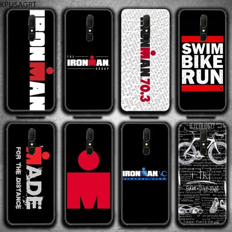 Ironman Триатлон плавать велосипед для Oppo A5 A9 2020 Reno2 z Renoace 3pro A73S A71 F11 | Мобильные