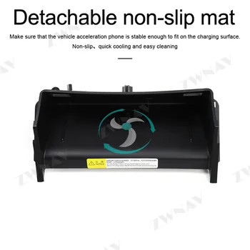 

QI Car wireless charger for Mercedes-Benz GLE/GLS/GL/ML 2014-2019 Intelligent Infrared Fast Wireless Charging Car Phone Holder