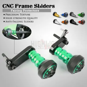 

Motorcycle Cave Frame Slider Fairing Guard Falling Protection Anti Crash Pad Protector For KAWASAKI NINJA ZX6R 09-12