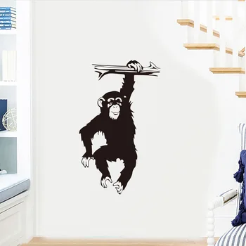 

New Style YY420 Animal Creative qiang tie hua English Series Decoration Wall Sticker Manufacturers Wholesale