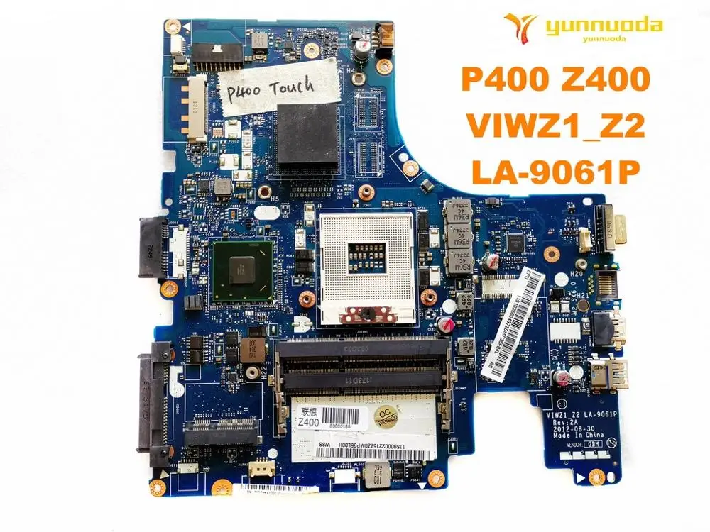 Оригинальный Для Lenovo Z400 Материнская плата ноутбука P400 VIWZ1_Z2 LA-9061P испытанное