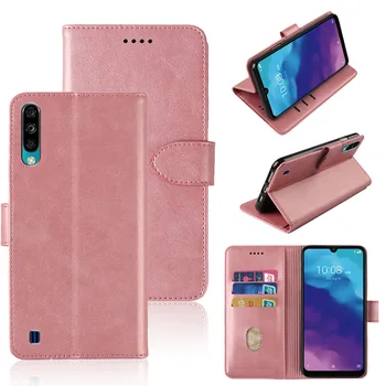 

10pcs/lot Retro Pattern wallet PU Leather Stand Case for ZTE Blade A3 A5 A7 2020 20 smart V10 10 Pro 5G