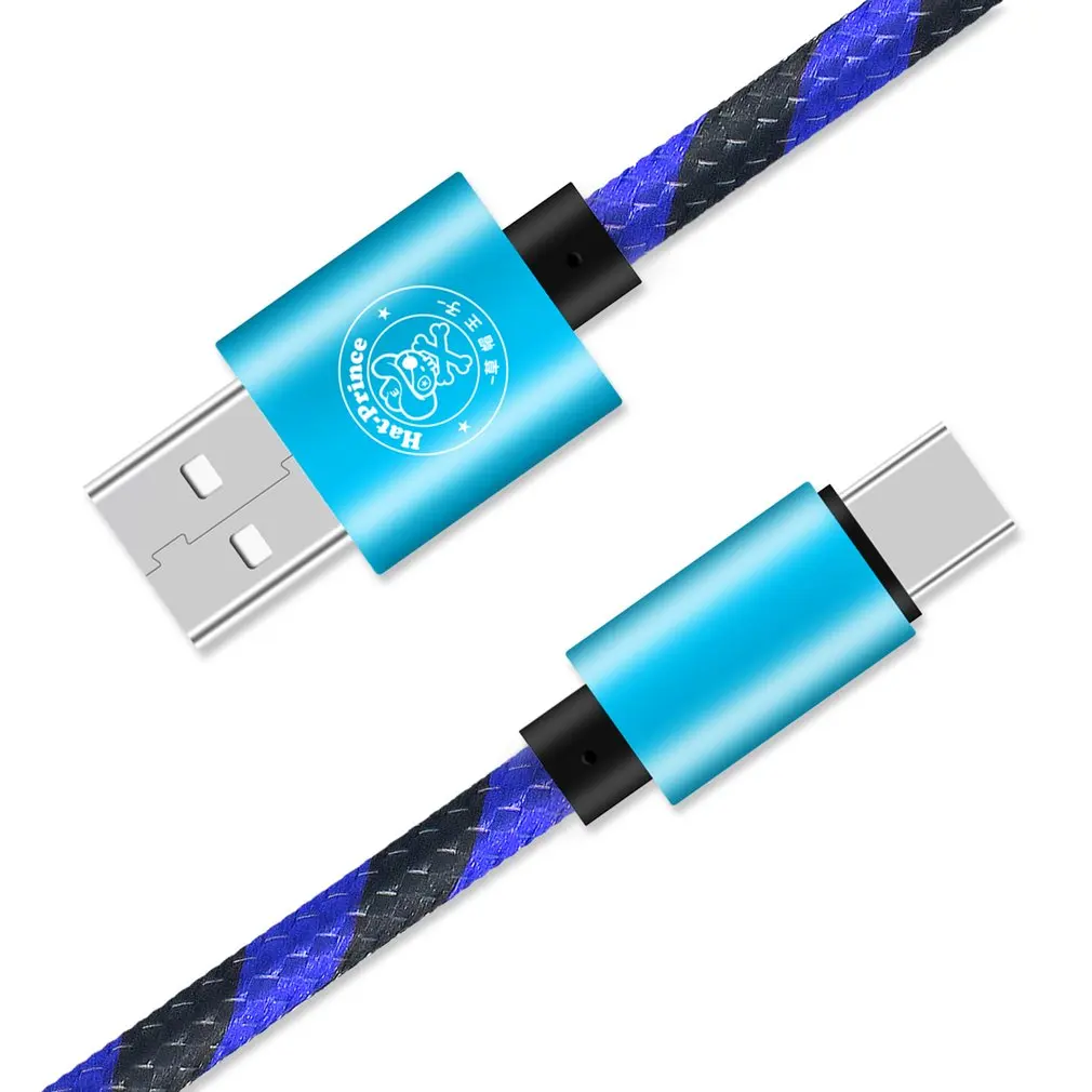USB-C-Micro-B 3,0 кабель для создания 3,3 фута Плетеный Micro USB 3,1 type-C кабель совместимый для MacBook Chromebook Pixel телефонов